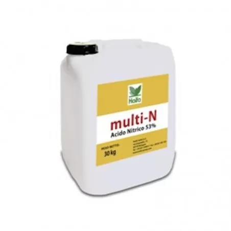 Multi N Haifa acido Nitrico 52% concime per fertirrigazione 25 kg (CAS RN 7697-37-2) uso agricolo