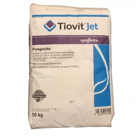 Tiovit Jet Fungicida OIDIO Biologico zolfo