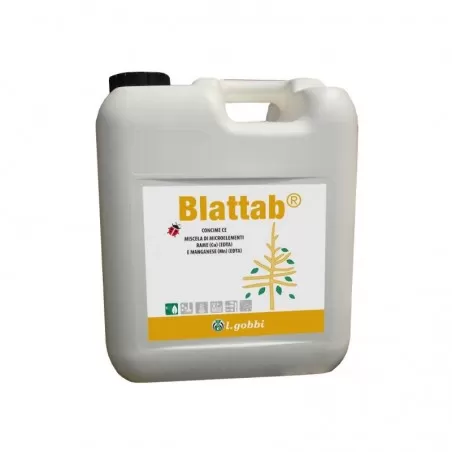BLATTAB L. Gobbi Concime Fogliare Rame e Manganese – 1 e 4 Litri