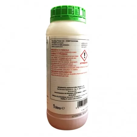 ROUNDUP Power 2.0 diserbante sistemico Glifosate acido 2