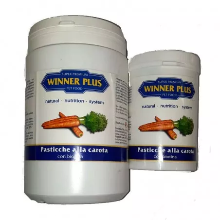 Winner Plus Carrot Tablets for Dogs with Biotin