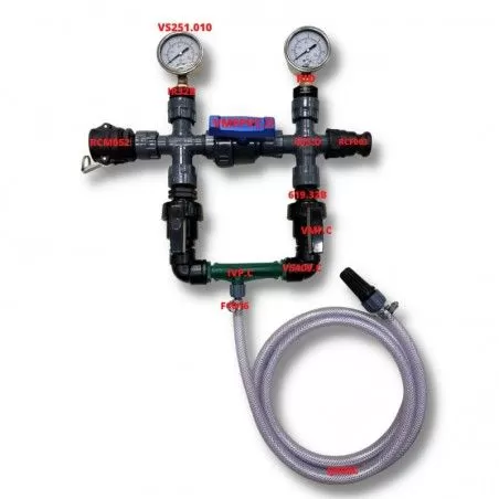 Complete kit IVP Venturi Fertigation Injector Pro Irritec... 2