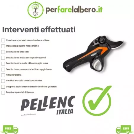 Routinemäßige Wartung Service PELLENC C35