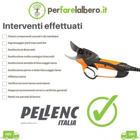 Ordentliche Wartung Prunion PELLENC Service