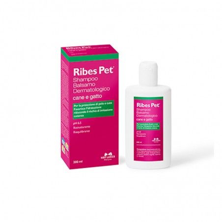 Ribes Pet Dog and Cat Shampoo Odżywka Dermatologiczna 200 ml