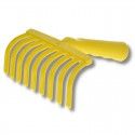 Olive harvesting rake 9 teeth in pvc 70033 (without handle)