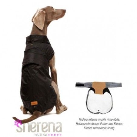 Cappottino per cani MONTREAL CROCI nero 2