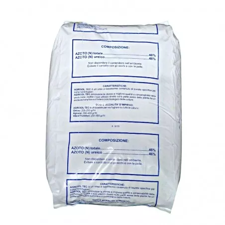 Urea Tecnica 46% Agrisol Tec Concime Idrosolubile 25 kg 2