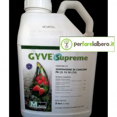 GYVE Supreme Massò Concime fogliare PK (S) 15-10 (75) 1L 2