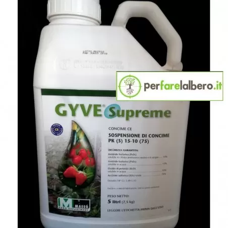 GYVE Supreme Massò Concime fogliare PK (S) 15-10 (75) 1L 2