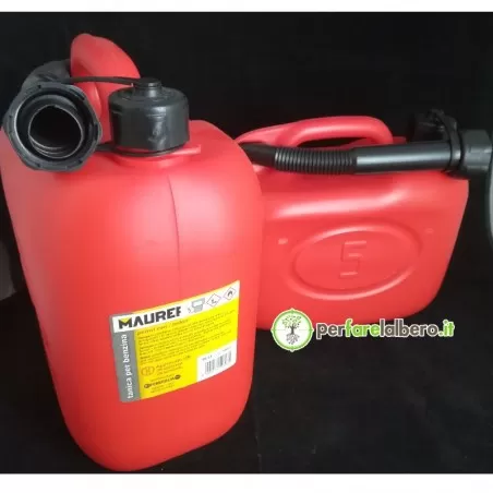 Tanica omologata Per Benzina Maurer con beccuccio 2