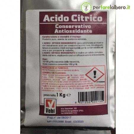 Kwas cytrynowy monohydrat Pure 1 kg