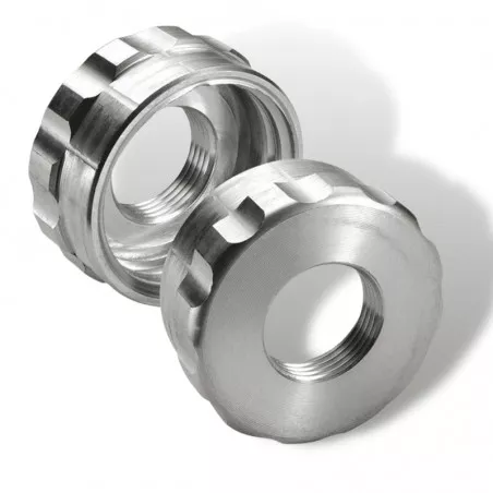 Aluminium-Adapter für MM60 Würfeltanks 1000 lt