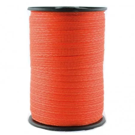 Mittlerer Streifen für Elektrozäune 2 cm 100 m orange