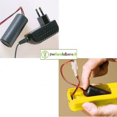 Rechargeable Lithium Battery with Battery Charger for Jolly VOLPI Micronizer