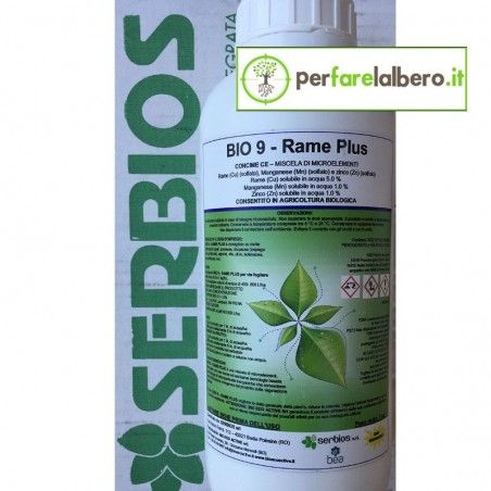 Bio 9 Copper Plus Serbios Organischer Dünger Mikroelemente Kupfer Mangan Zink 1 kg
