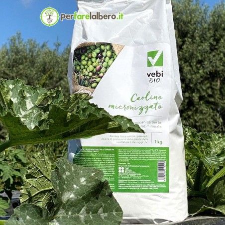 Kaolin mikronizowany Vebi bariera mechaniczna dla roślin 1 kg