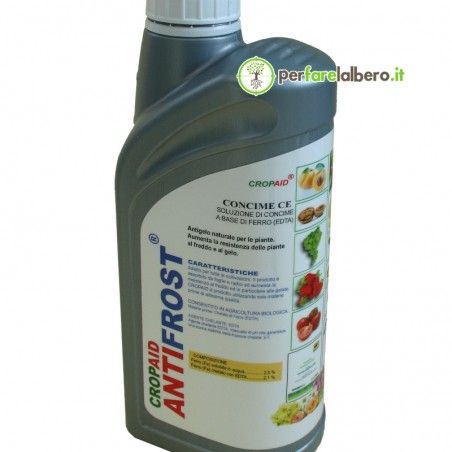 CropAID Antifrost L.Gobbi Natural Antifreeze for Plants Chelated Iron 1 L