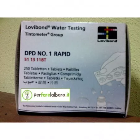 DPD N.1 RAPID tablets analyzer Chlorine and pH