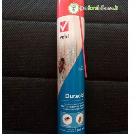 Duracid Vebi insetticida aerosol blatte formiche cimici insetti striscianti 500 ml