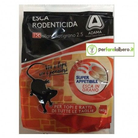 Rodentizid-Köder Ratigrano 2,5 Kollant 140 g