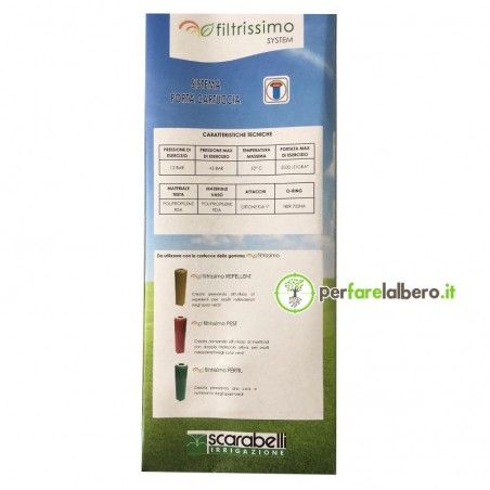 FILTRISSIMO corpo filtro interrato 1'' ff (cartucce escluse)