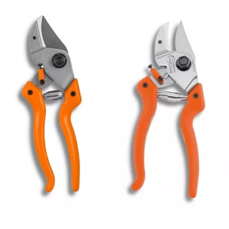 Schere mit Schwenkschnitt und gebogener Klinge LOWE 7 Amboss