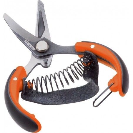 STOCKER 349 Zitrusschere mit gebogenem Klingenriemen