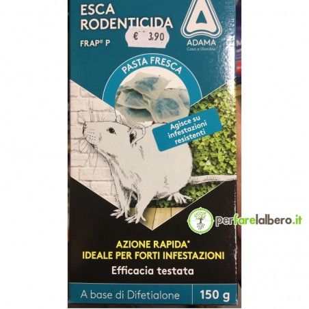 Frap P ADAMA Difetialone Szybko działająca pasta gryzoniobójcza Przynęta 150 g