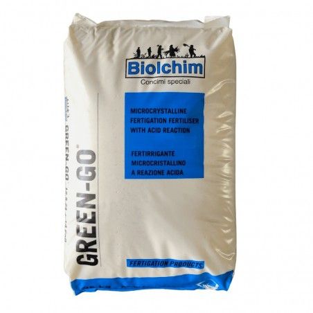 GREEN-GO Biolchim 12 8 24 + 10 Nawóz CaO Fertygacja 25 kg
