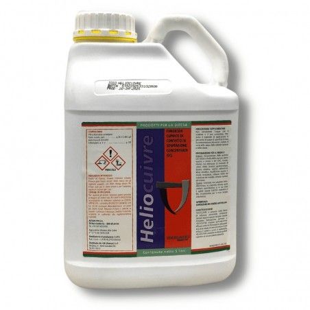 Heliocuivre Biogard Fungicida con idrossido di rame 5 L