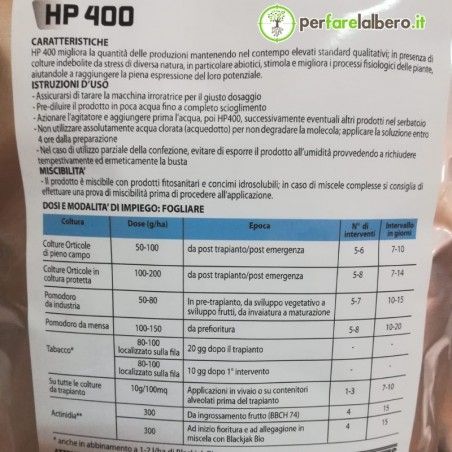 HP 400 Sipcam Fizjoaktywator na bazie białka alfa-beta Harpin 200 g