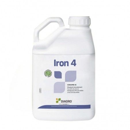 Iron 4 EC Fertilizer Microelements Iron Zinc Manganese 5lt