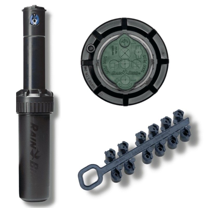 Rain Bird Irrigatore Prato 1806 - Con Ugello VAN, Gittata 1.8-2.4 Metri