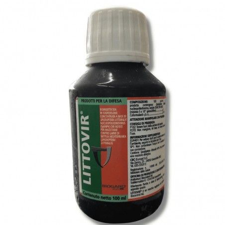 LITTOVIR Biogard Insektycyd Mikrobiologiczny Śródziemnomorski Noctua Spodoptera littoralis 100 ml