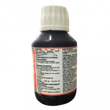 LITTOVIR Biogard Insetticida microbiologico Nottua mediterranea Spodoptera littoralis 100 ml
