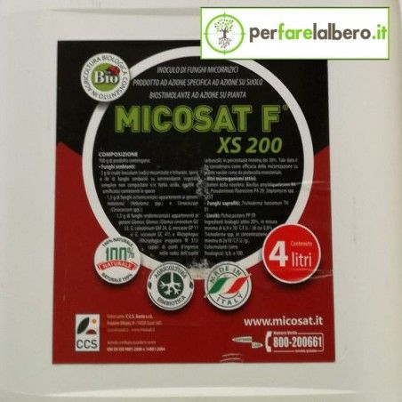 MICOSAT F 200 XS Organiczny biostymulant grzybów mikoryzowych 4 litry