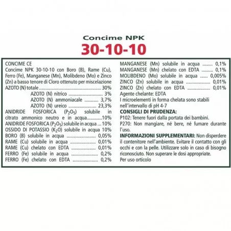 Miller Nutri Leaf NPK 30-10-10 Dünger 2,26 kg 2