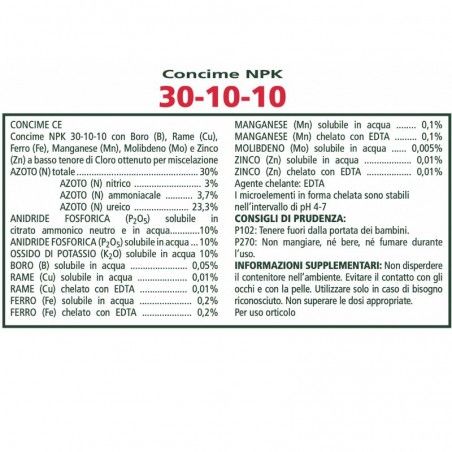 Miller Nutri Leaf NPK 30-10-10 fertilizer 2.26 kg 2