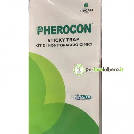 Monitorowanie azjatyckiego pluskwiaka śmierdzącego Halyomorpha halys Pherocon Sticky Trap