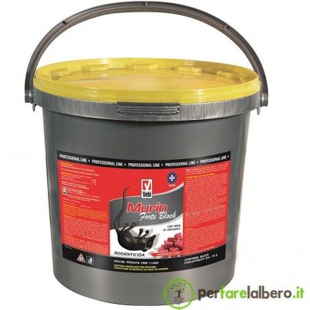 MURIN FORTE BLOCK esca Rodenticida Topicida 5 kg