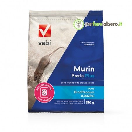 Murin Paste Plus Erdbeer- Vebi Rodentizidköder gebrauchsfertig 150 g
