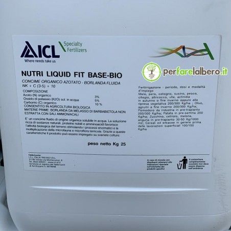 Nutri liquid Fit Base-Bio ICL Bio-Promotor des pflanzlichen Stoffwechsels 25 kg