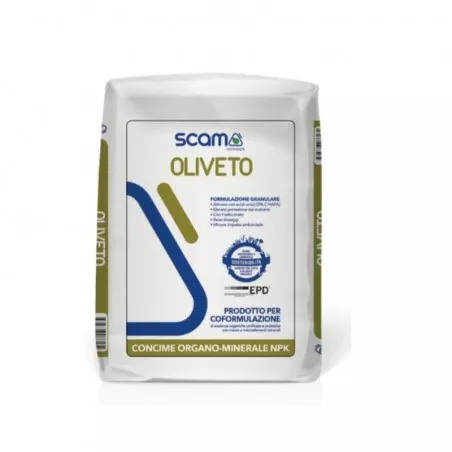 Olivenhain Körniger organisch-mineralischer Dünger NPK 10.5.6+Bor+Eisen+Zink 25 kg