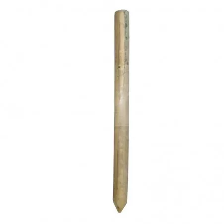 Autoklav behandelter Holzmast mit Spitze für Elektrozäune 100 x 5 cm