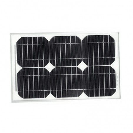 Solarpanel Lacme 7,2 W + prot. + Unterstützung für Secur-Zäune