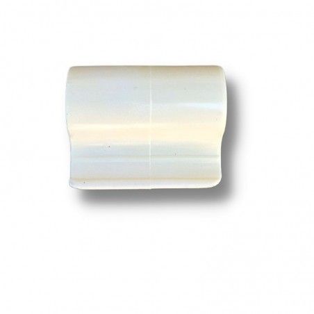 Pinza bianca Omega ferma teli retinati e film plastici sul filo 1 pz