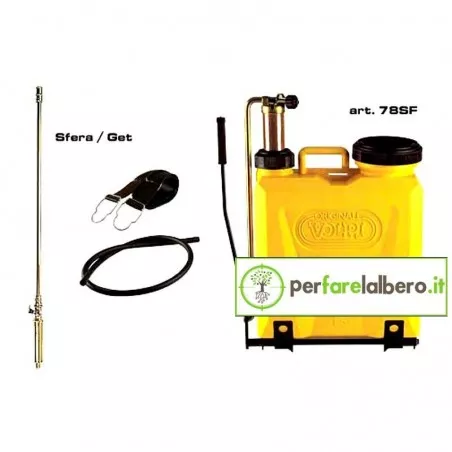 Backpack pump UNI brass 78/15 L Volpi Original 2