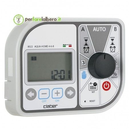 Programmatore Irrigazione Claber Aqua-Home 4-6-8 8022 2