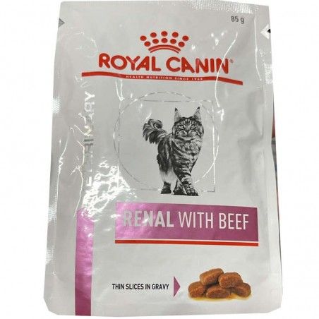 Royal Canin Niere Katze mit Rindfleischbeuteln